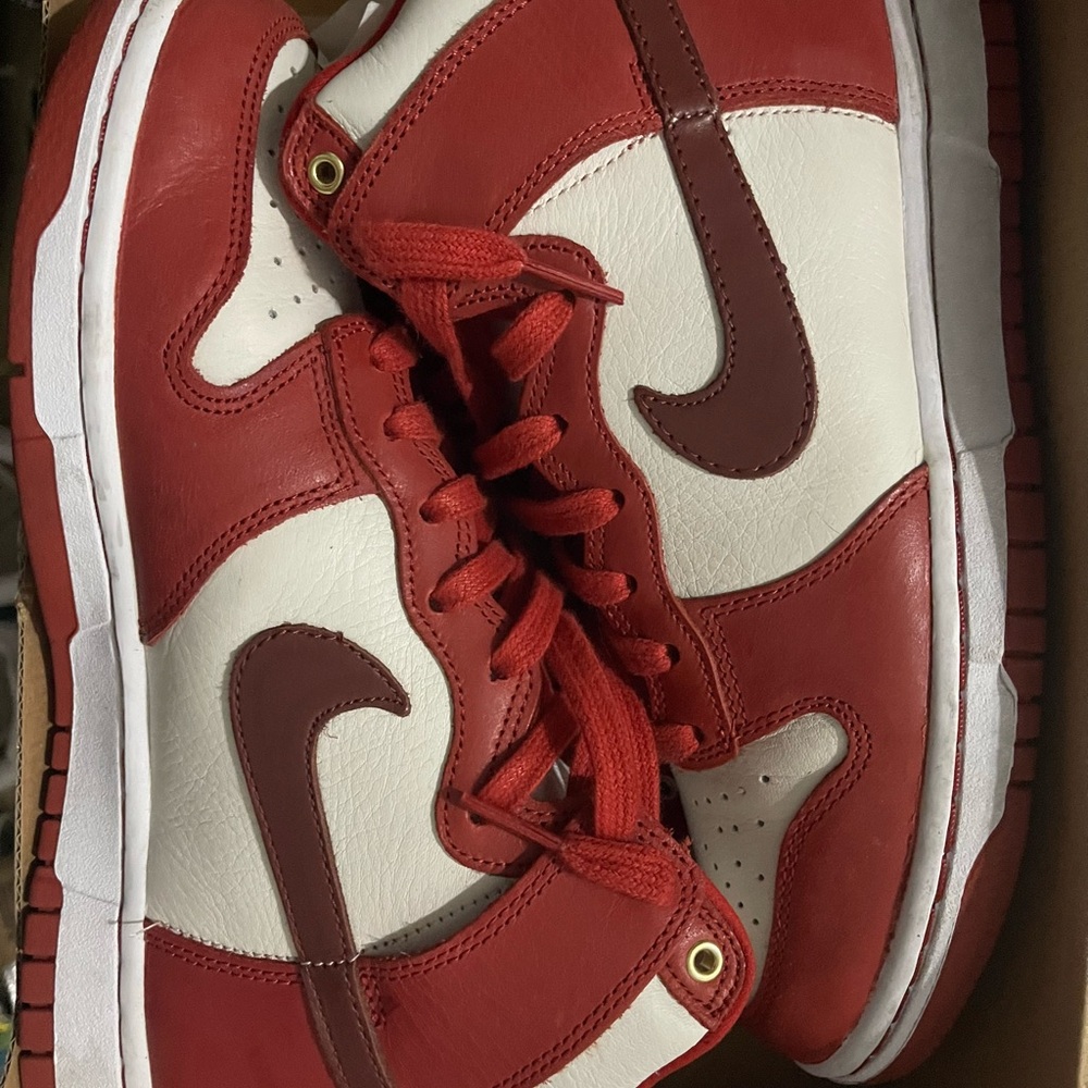 Nike Dunk High 70 Cinnabar/Sail/White/Mars Stone